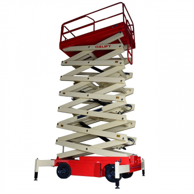 Ножничный подъемник QX-030-127 OXLIFT 12700 мм 300 кг HV Market