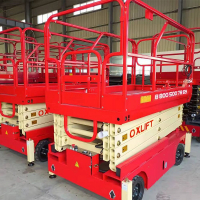 Ножничный подъемник QX-030-130 OXLIFT 13000 мм 300 кг HV Market