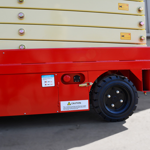 OXLIFT QZ-050-110 самоходный (поводковый) подъемник ножничного типа с питанием от акб 11000 мм 500 кг HV Market