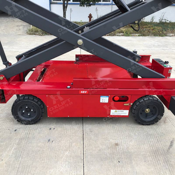 Самоходный ножничный подъемник QZ-030-130 OXLIFT 13000 мм 300 кг