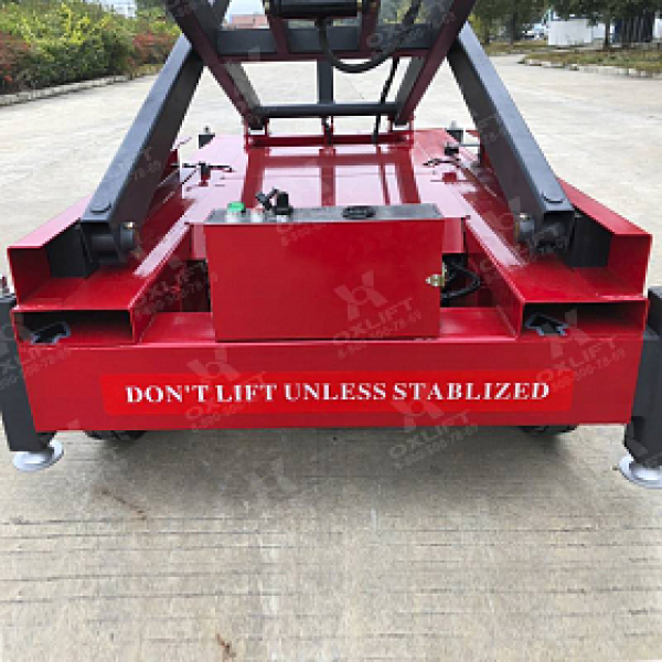 Самоходный ножничный подъемник QZ-030-130 OXLIFT 13000 мм 300 кг