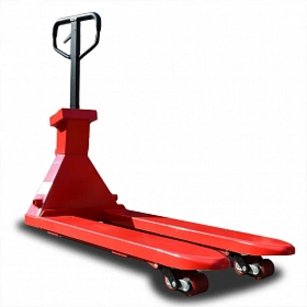 Ручная гидравлическая тележка с весами OXLIFT OX25V 2500 кг