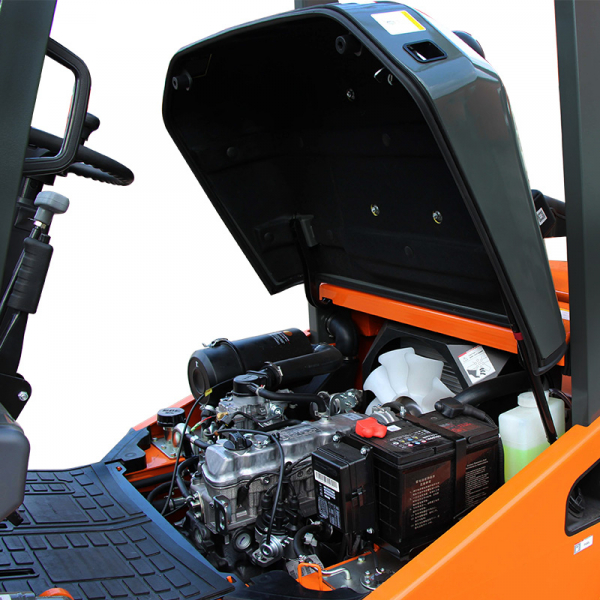 Дизельный погрузчик CPCD15-WS5K2 с японским двигателем и тремя линиями гидравлики