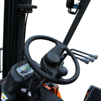 Электрический вилочный погрузчик CPD15-HA2 с тремя линиями гидравлики HV Market