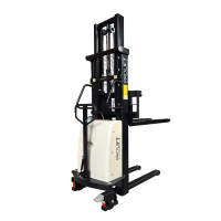 Электрический штабелер PROLIFT M2 SPN 1530 с раздвижными вилами HV Market