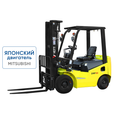 Дизельный погрузчик с японским двигателем YETT DRP30-M1K2C-M300-3W HV Market