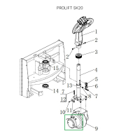 Катушка электромагнитного тормоза для штабелеров SDR/SDK 1.5-2 т, для тележек SK20 HV Market