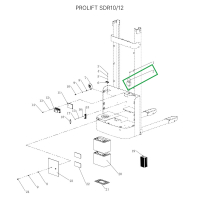 Аварийный выключатель для штабелеров SDR/SDK и SPN, для тележек SK20 HV Market